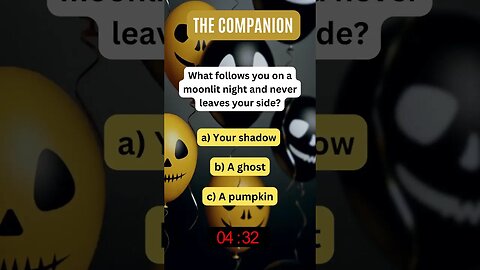 Spooky Halloween Riddle Challenge 🎃 Can You Solve It? The Companion #Shorts