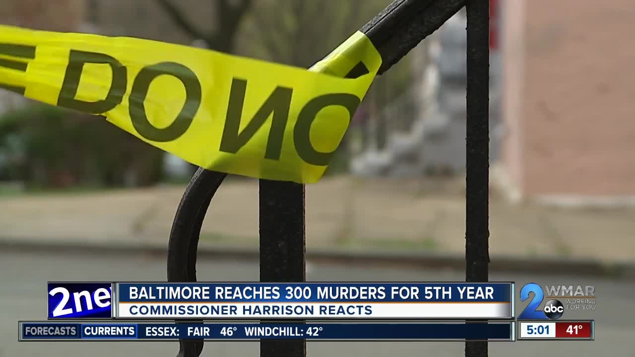 Mayoral candidates react after Baltimore reaches 300 homicides for fifth consecutive year