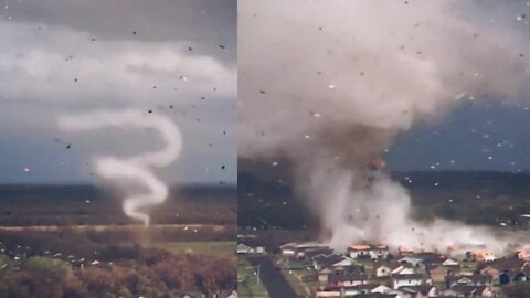 Some time natural so dangerous big Tornado