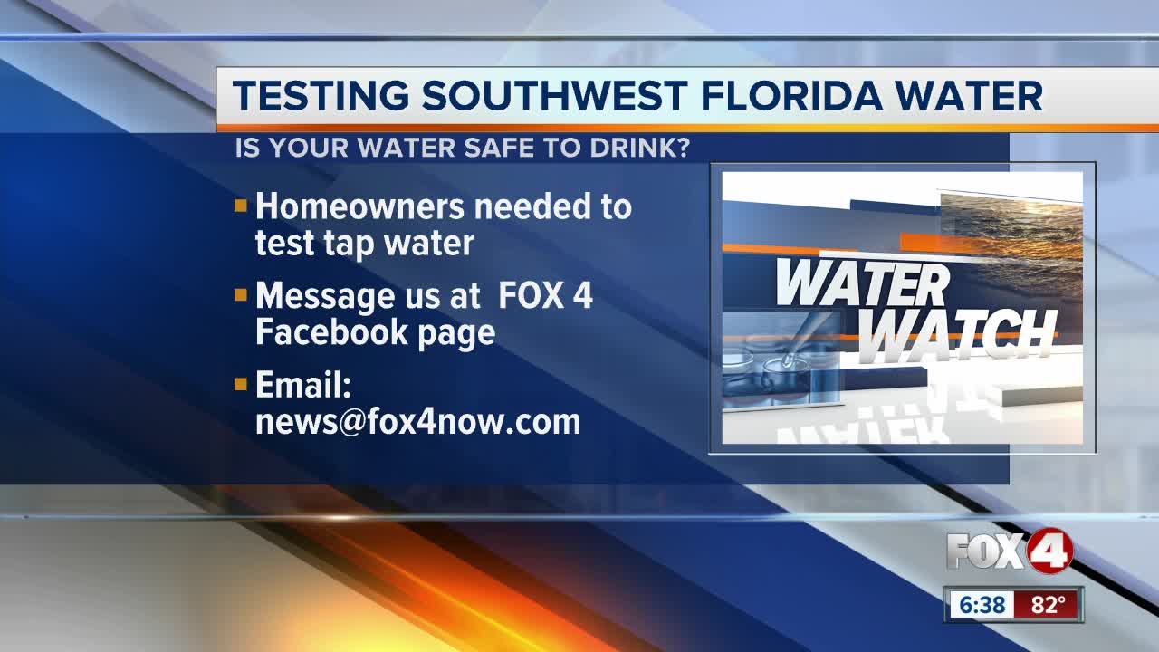 Volunteers needed for in home water testing