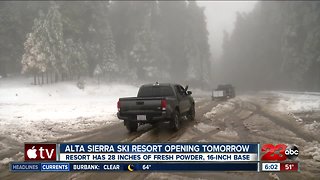 Alta Sierra announces opening after feet of snow