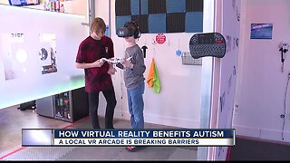 Virtual reality benefits autistic children