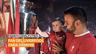 Fanático del fútbol: Fan del Liverpool para siempre