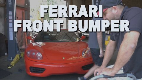 Front Bumper Installation - 1999 Ferrari Modena 360