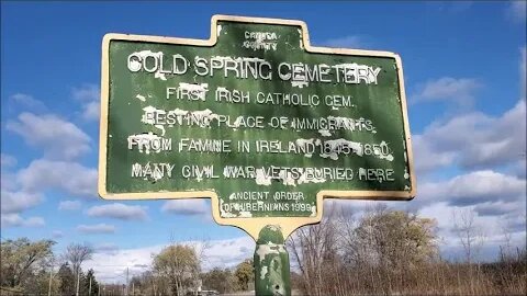 A St. Patty's Day Weekend stroll through an ol' Irish Cemetery. Many Civil War Veterans at rest here