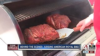 Behind the scenes judging American Royal barbecue