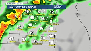 Windy, stormy Tuesday in store