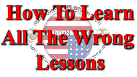 Learning The Wrong Lessons: GameStonk And More