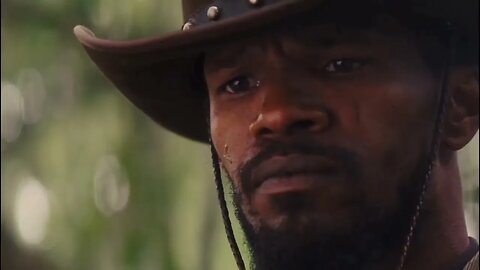Unleashing Freedom: Dr. King Schultz and Django's Journey in a Captivating Movie Scene