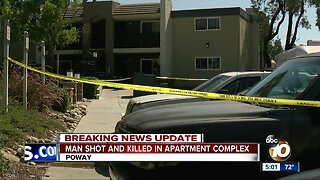 Man shot and killed in apartment complex, suspect caught
