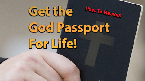 The Vaccine Passport for activities vs The God Passport for Life!