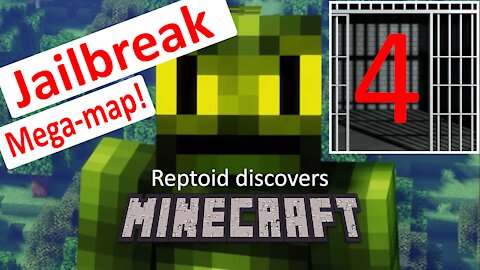 Reptoid Discovers Minecraft - S01 E34 - Jailbreak 4