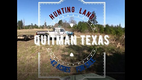 Side-by-Side ATV tour 42 acres Quitman Texas