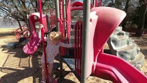 Carly Kid Owns the Playground Today!