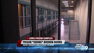 New whistleblower says Arizona Department of Corrections 'hiding' broken doors