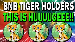 BNB TIGER HOLDERS!! THIS IS HUUUUUUGEEEEE!! *URGENT!!*