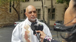 SOUTH AFRICA - Cape Town - Blessing of the Animals service at St George's Cathedral (Video) (h8R)