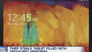 Woman wants stolen tablet back