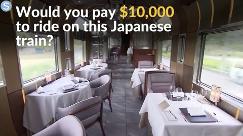 Take a look inside Japan's new luxury train