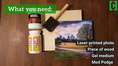 How to make professional-looking wood prints for less than $5 each