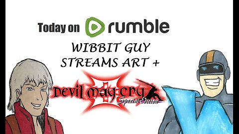 Let's Rock Baby! Art Stream + Devil May Cry 3