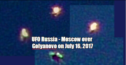 UFO Russia - Moscow over Golyanovo July 16, 2017