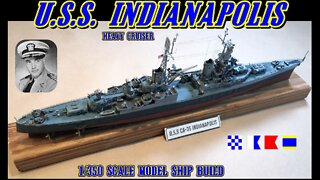 Building the Academy 1/350 Scale U.S.S. Indianapolis Heavy Cruiser with Eduard Photo Etch