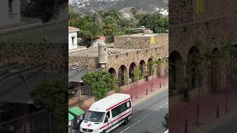 McDonald’s built like a Castle; Ceuta Spain