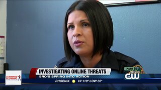 How school resource officers validate threats aimed at schools, students