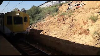 SOUTH AFRICA - Durban - Railway track still damaged (Videos) (NkT)