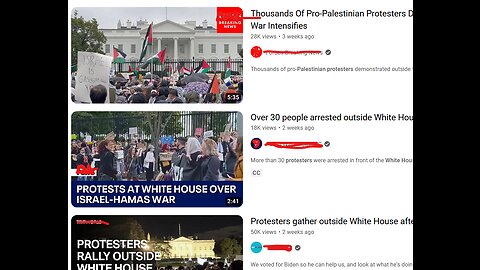 Attempted Insurrection at the White House: by Pro-Palestine/Anti-Israel Rioters