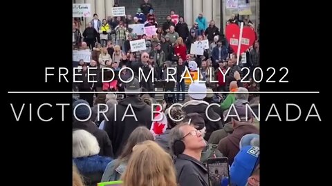 Freedom Rally 2022 | Brian Peckford Victoria BC