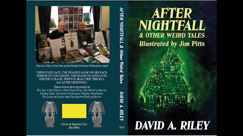 After Nightfall & Other Weird Tales by David A. Riley, Illustrated by Jim Pitts