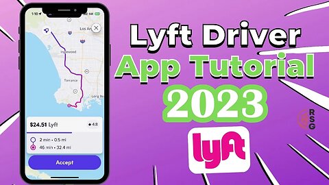 How To Use Lyft Driver App - 2023 Training & Tutorial