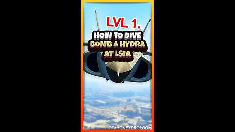 🛩️ How to dive bomb a hydra at LSIA | Funny #GTA clips Ep 467 #boosting #gtamoneydrop