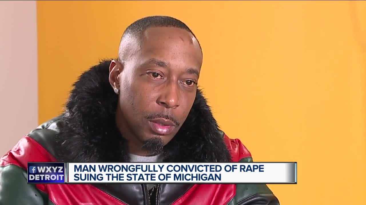 Man wrongfully convicted of rape suing the state of Michigan
