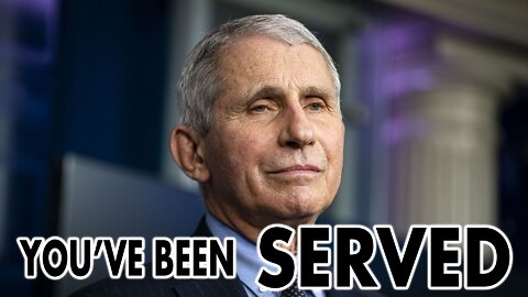 SUBPOENAS Have Been SERVED to Anthony Fauci, Top Officials in Biden Admin