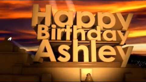 Happy Birthday Ashley