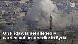 Israel Strikes Iranian Base in Syria