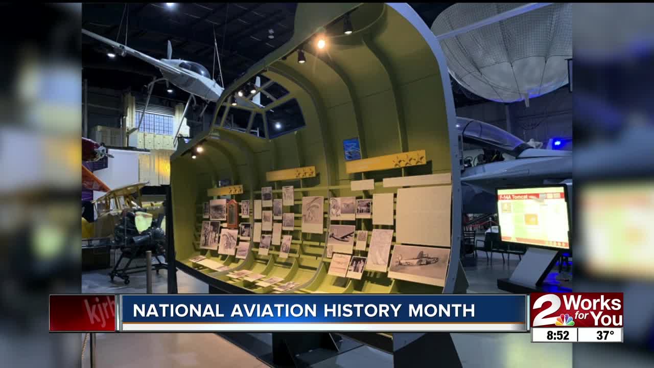 Celebrating "National Aviation History Month" with the Tulsa Air and Space Museum