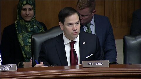 Rubio introduces Floridian Anamarie Garces at Aging Committee hearing