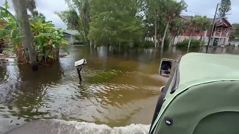 Extreme flooding in Port Richey after Hurricane Idalia