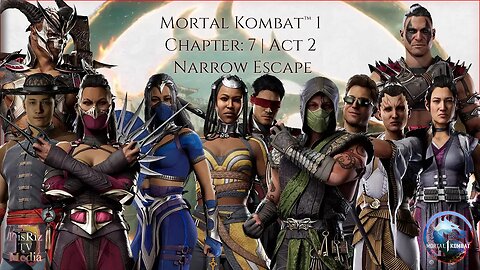 Mortal Kombat™ 1 | Chapter: 7 - Act II Narrow Escape (Reptile) | Cut Scenes