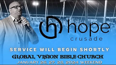 Pastor Greg Locke - Global Vision Bible Church - Live Hope Crusade - 1.26.2024 - Friday Night