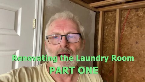Episode #99 - Renovating the Laundry Room Part One