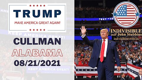 POTUS Trump Rally Live (08/21/2021) CULLMAN ALABAMA