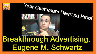 Your Customers Demand Proof 📚 (Breakthrough Advertising, Eugene M. Schwartz)