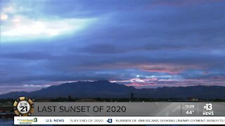 Last sunset of 2020