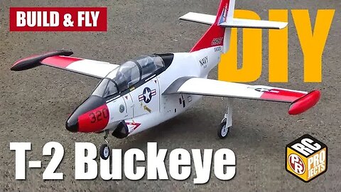 T-2 Buckeye Depron Foam RC Plane DIY