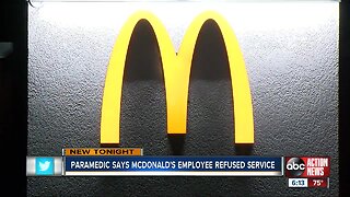 McDonald's employee fired after allegations of refusing to serve Sunstar paramedics